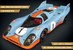 Pocher c1/8 Kit: Porsche 917K Gulf