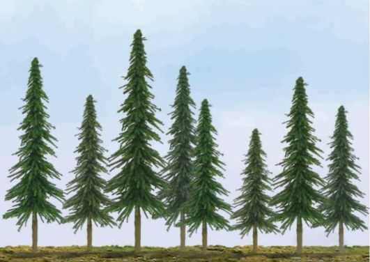 JTT 50-100mm Spruce (36)