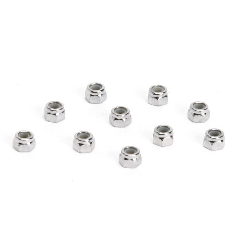 Agama 3mm nylon nuts(10)