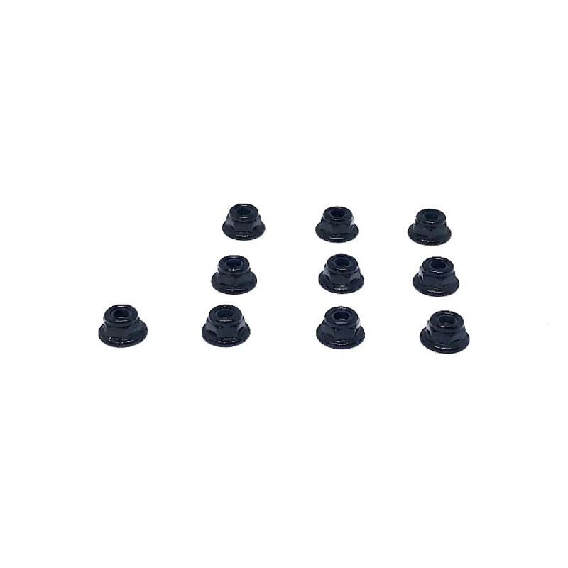 Agama 3mm flange nuts(10)