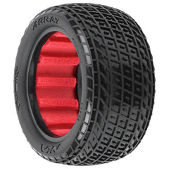 Array 2.2" Medium Soft Dirt Oval Buggy Rear Tires (2) by AKA