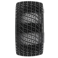 Array Super Soft Longwear Rear 1.7/2.2 Inch Dirt Oval Tires (2) by AKA