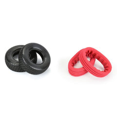 Array Super Soft Longwear 2WD Front 1.7/2.2 Inch Dirt Oval Tires (2) by AKA