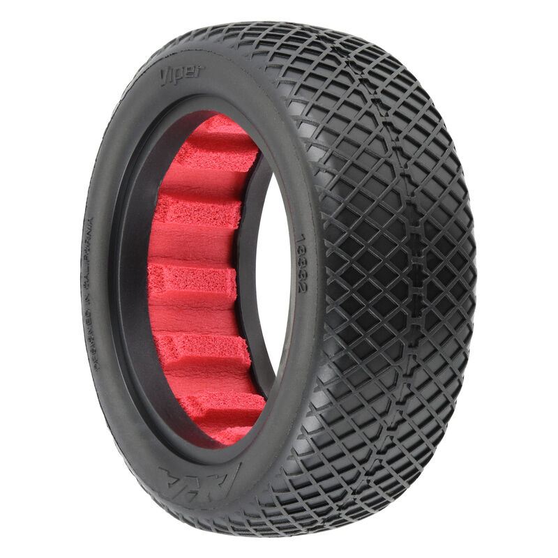 1/10 Viper Clay 4WD Fr 2.2 Off-Road Bgy Tires (2) by AKA