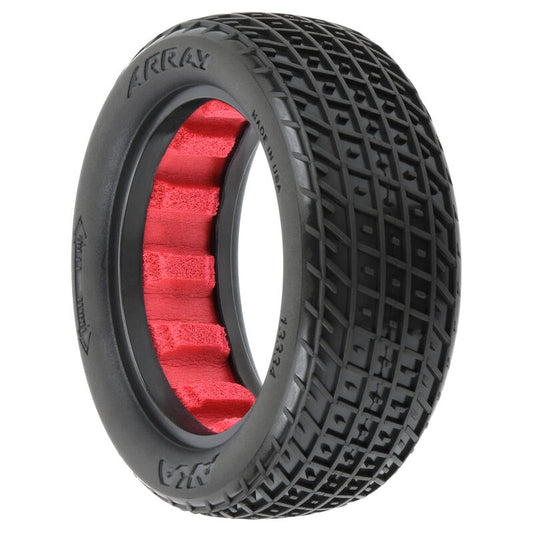 Array 2.2" Super Soft Dirt Oval Buggy 2WD/4WD Front Tires (2) by AKA
