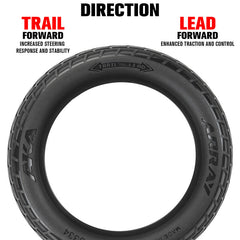Array 2.2" Super Soft Dirt Oval Buggy 2WD/4WD Front Tires (2) by AKA