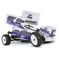 Array 2.2" Super Soft Dirt Oval Buggy 2WD/4WD Front Tires (2) by AKA