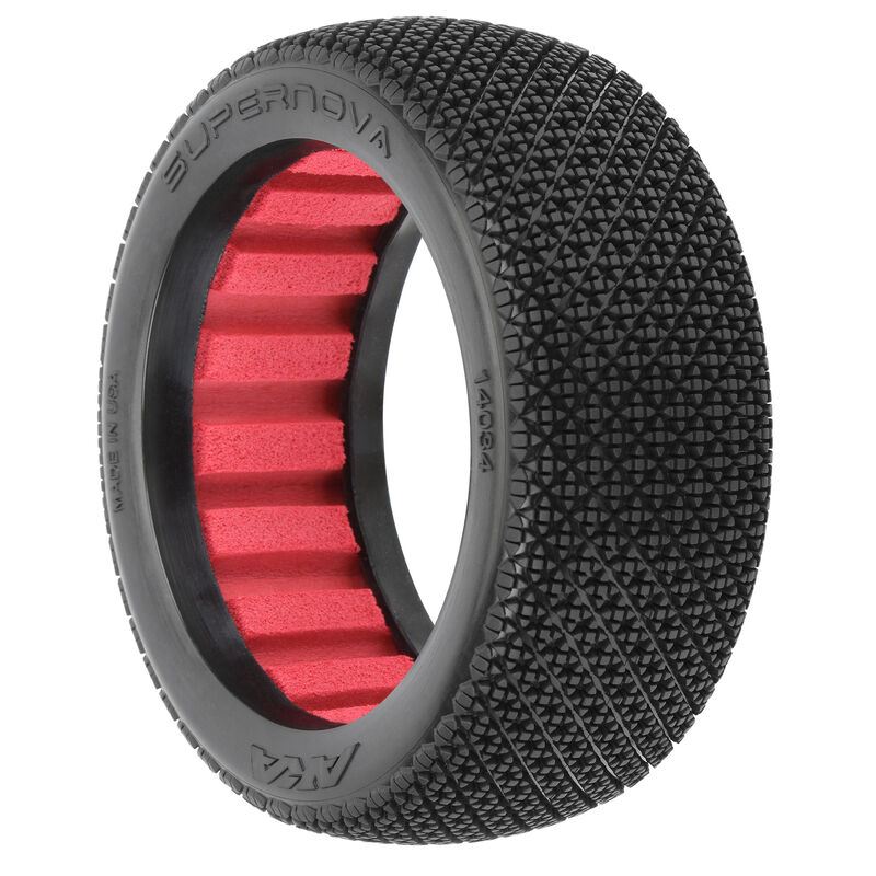 Supernova SLW Off-Road 1:8 Buggy Tires (2) for Front or Rear by AKA