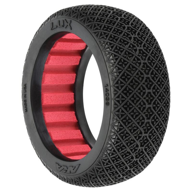 Lux Clay Off-Road 1:8 Buggy Tires (2) for Front or Rear by AKA