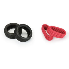 Lux Super Soft Long Wear Off-Road 1:8 Buggy Tires (2) for Front or Rear by AKA