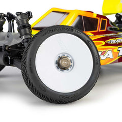 Reverb Super Soft Long Wear F/R Off-Road 1:8 Buggy Tires MTD 17mm White (2) by A