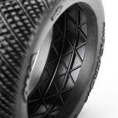 Reverb Super Soft Long Wear F/R Off-Road 1:8 Buggy Tires MTD 17mm White (2) by A