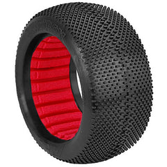 1/8 Truggy Evo Gridiron SSLW Tire w/Red Insert (2) by AKA