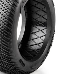 Reverb Soft Long Wear F/R 4.0" Off-Road Truck Tires MTD 17mm White (2) by AKA
