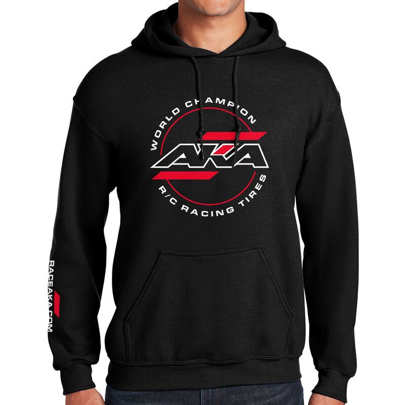 2023 AKA Logo Black Hoodie - Large by AKA