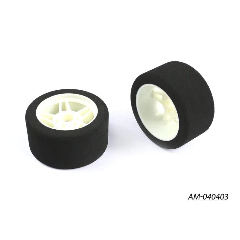 1/8 Foam Tyre Rim 37MM Front 35 Shore (2) Italy by ArrowMax