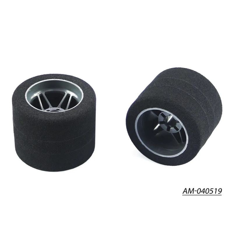 1/8 Foam Rain Tyre Rim 60MM Rear Carbon (2) Italy by ArrowMax