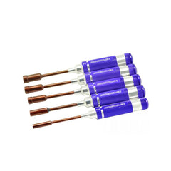 Arrowmax Nut Driver Set 3/16, 1/4, 5/16, 11/32, & 3/8 Inch  X 100MM - 4pcs