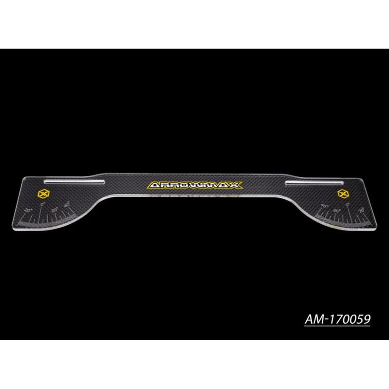 Toe In Setup Plate For 1/8 Off-Road Buggys, and 1/10 Stadium Trucks  by ArrowMax