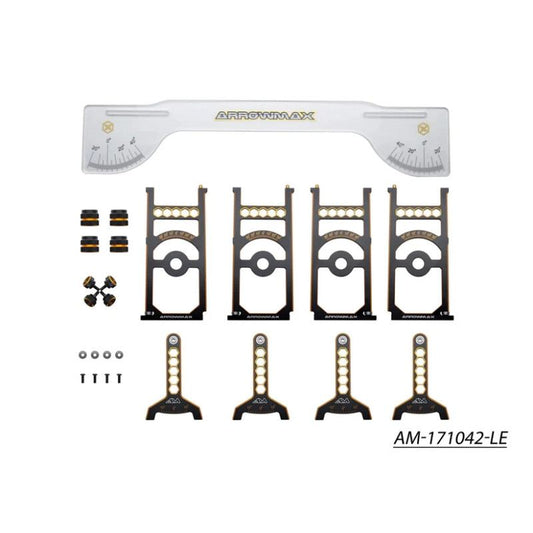 Set-Up System For 1/8 Off-Road & Truggy Cars With Bag Limited Edition Black Gold