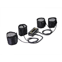 AM Tyre Warmer (1/8th Buggy or Drag Racing Tyre) With Bag Black Golden by Arrowm