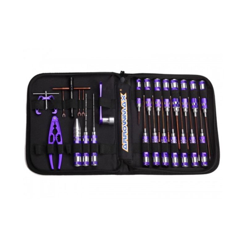 AM Toolset FOR OFFROAD (25pcs) with Tools bag by Arrowmax