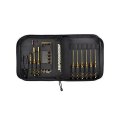 ArrowMax AM Toolset For 1/10 Offroad (13pcs) With Tools Bag Black Golden (AM-199