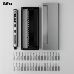 SES Electric Screwdriver With Alu Case (34 in 1) Space Gray by ArrowMax