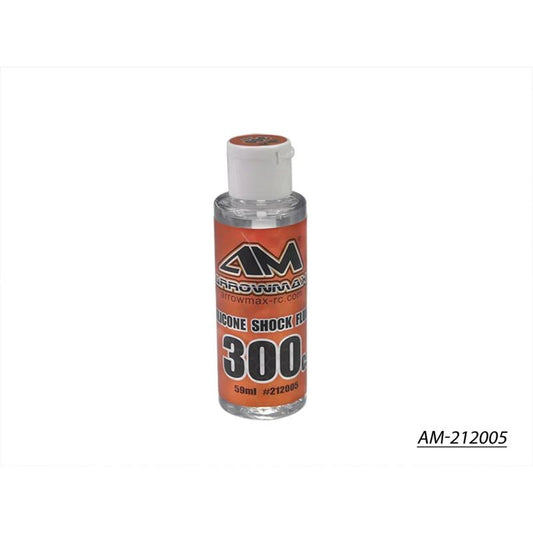 Silicone Shock Oil Fluid 59ml 300cst V2 by Arrowmax