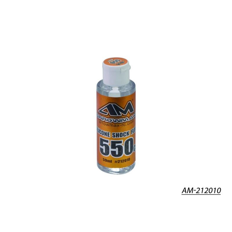 Silicone Shock Oil Fluid 59ml 550cst V2 by Arrowmax