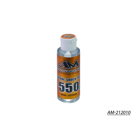 Silicone Shock Oil Fluid 59ml 550cst V2 by Arrowmax