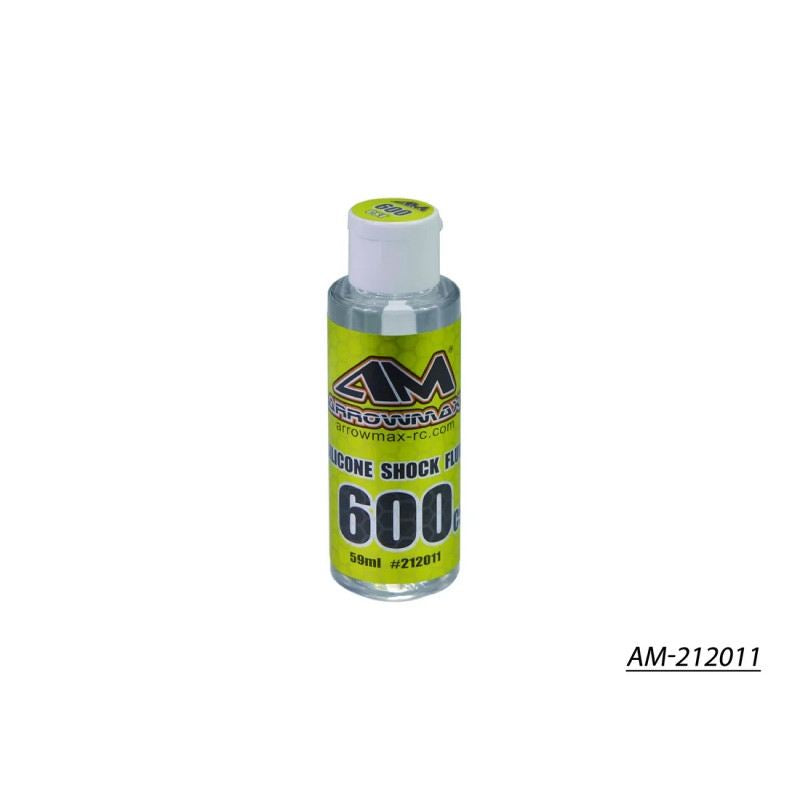 Silicone Shock Oil Fluid 59ml 600cst V2 by Arrowmax