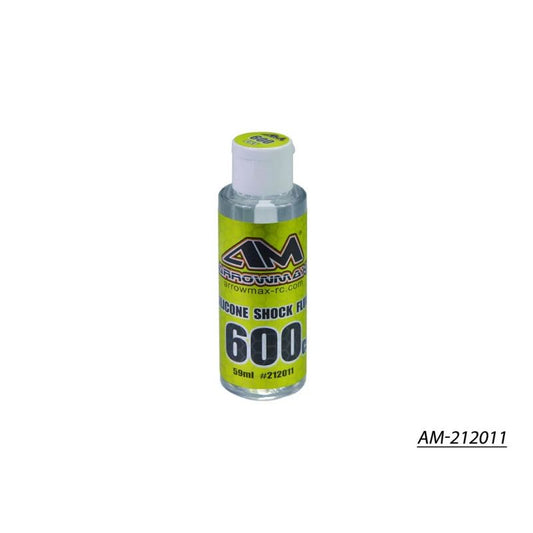 Silicone Shock Oil Fluid 59ml 600cst V2 by Arrowmax