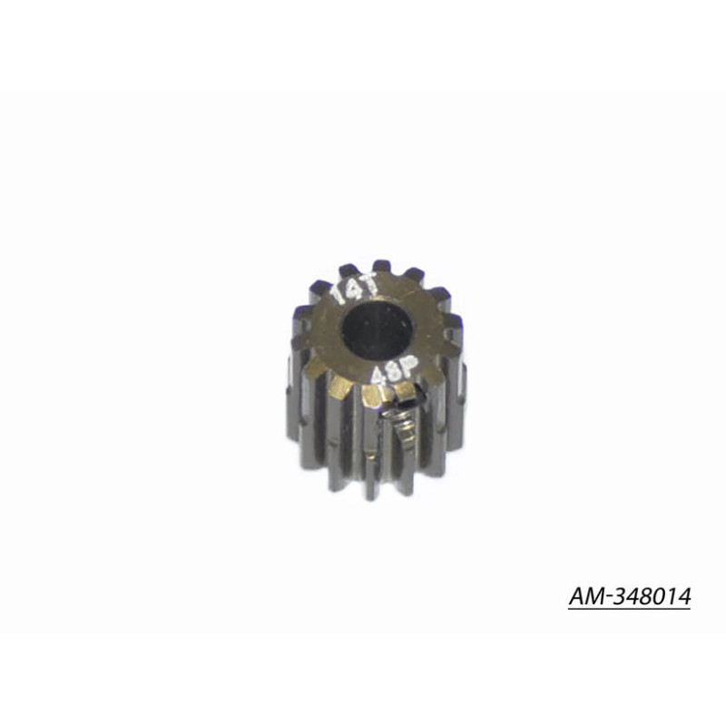 Pinion Gear 48P 14T(7075 Hard)by Arrowmax