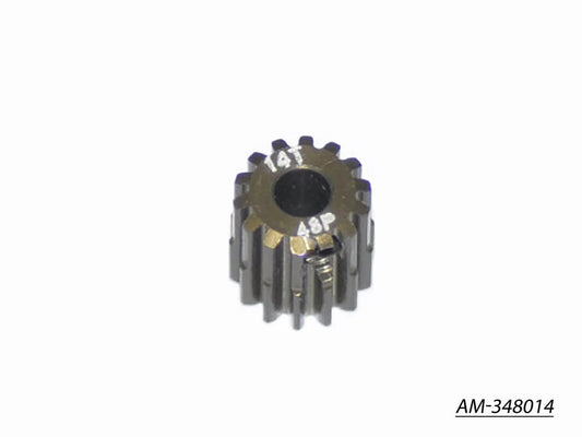 Pinion Gear 48P 14T(7075 Hard)by Arrowmax