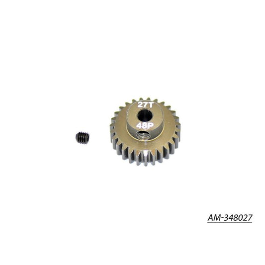 Pinion Gear 48P 27T (7075 Hard) by Arrowmax