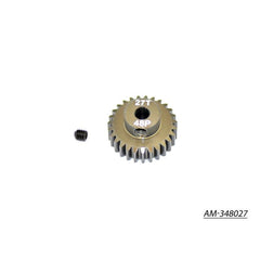 Pinion Gear 48P 27T (7075 Hard) by Arrowmax