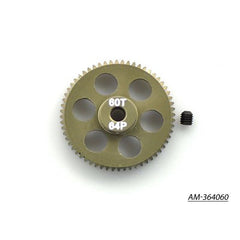 Pinion Gear 64P 60T 7075 Hard by Arrowmax