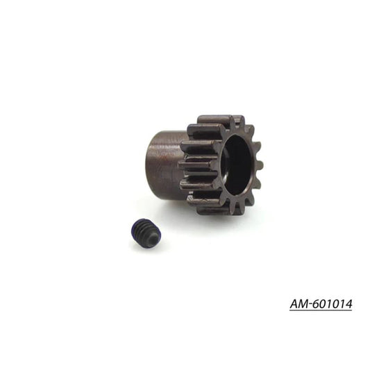 ArrowMax Ultra Mod 1 Pinion 14T 1/8 Buggy 5mm Shaft Spring Steel