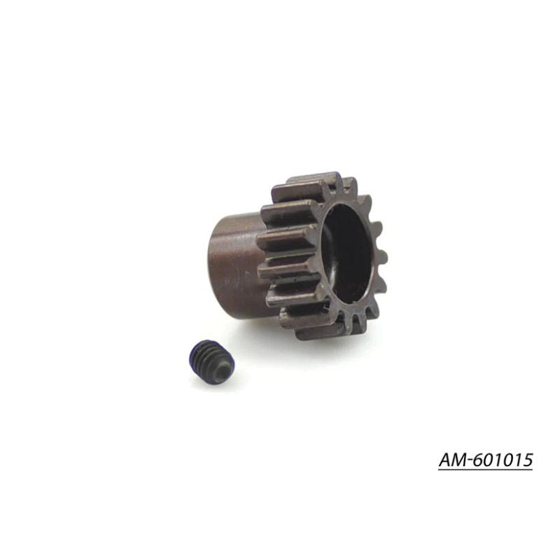 ArrowMax Ultra Mod 1 Pinion 15T 1/8 Buggy 5mm Shaft Spring Steel
