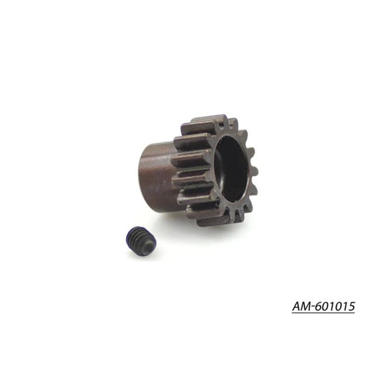 ArrowMax Ultra Mod 1 Pinion 15T 1/8 Buggy 5mm Shaft Spring Steel
