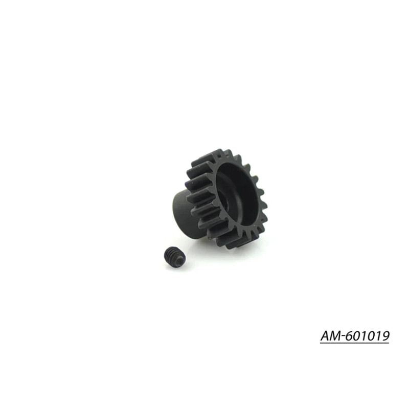 ArrowMax Ultra Mod 1 Pinion 19T 1/8 Buggy 5mm Shaft Spring Steel