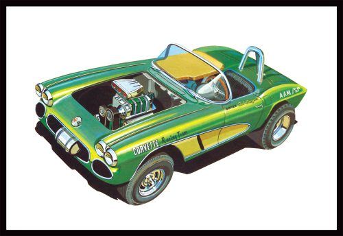 Amt 1/25 '62 Chevy Corvette