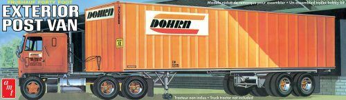 Amt 1/25 Fruehauf 40'Post Trlr