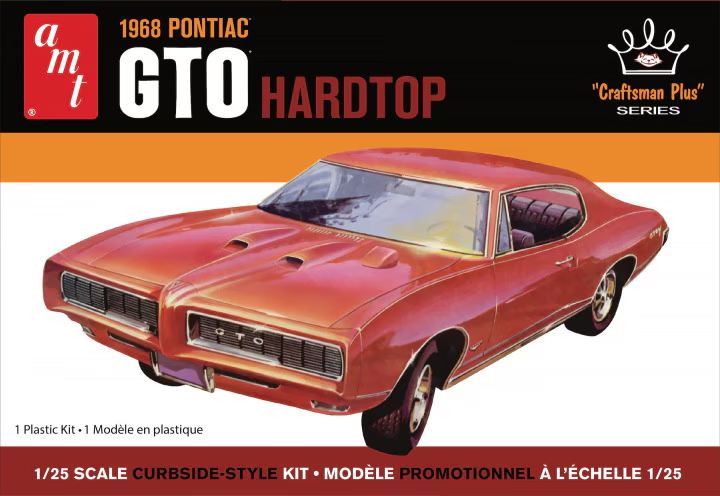 Amt 1/25 '68 Pontiac GTO Hardtp