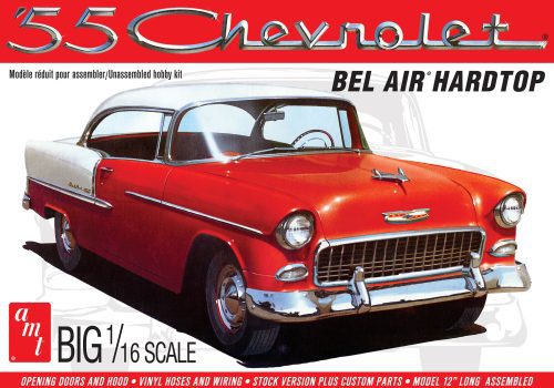 Amt 1/16 '55 Chevy Bel Air Hardtop