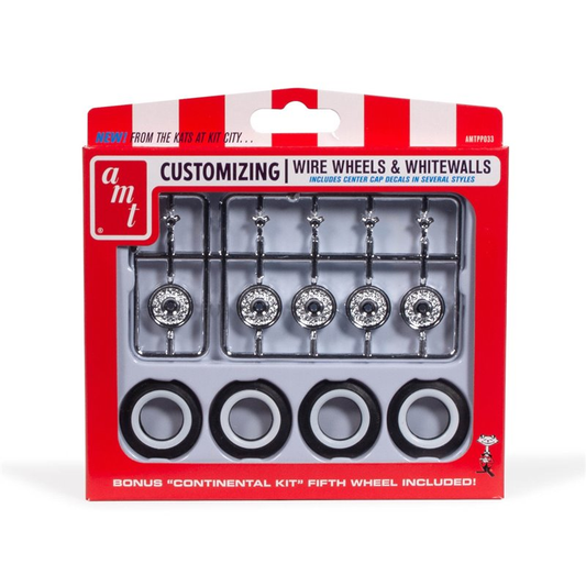 1/25 KH Wire Whls &Tires Parts