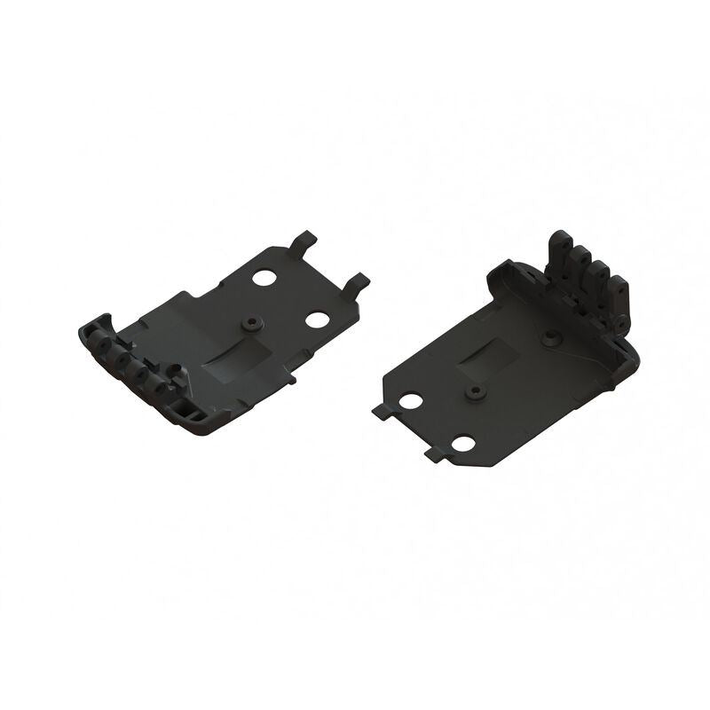 MT F/R Lower Skid Plates (2pcs) Typhon 665 by ARRMA