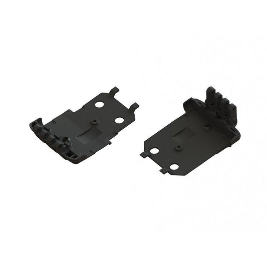 MT F/R Lower Skid Plates (2pcs) Typhon 665 by ARRMA
