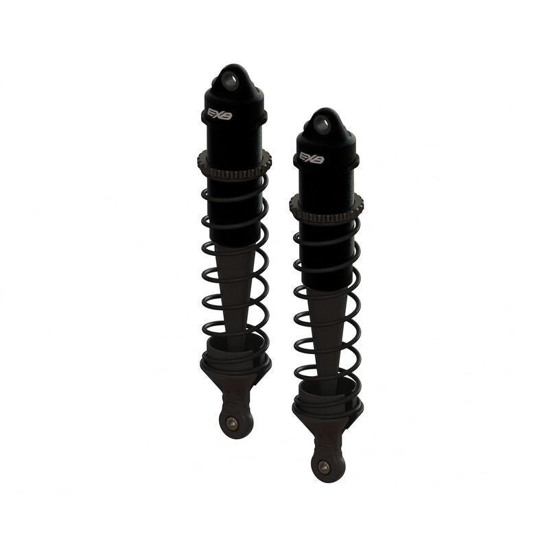 Shock Set Bore:16mm, Length:134mm Piston:8 x 1.3mm Oil:1300 cst Emulsion Caps by